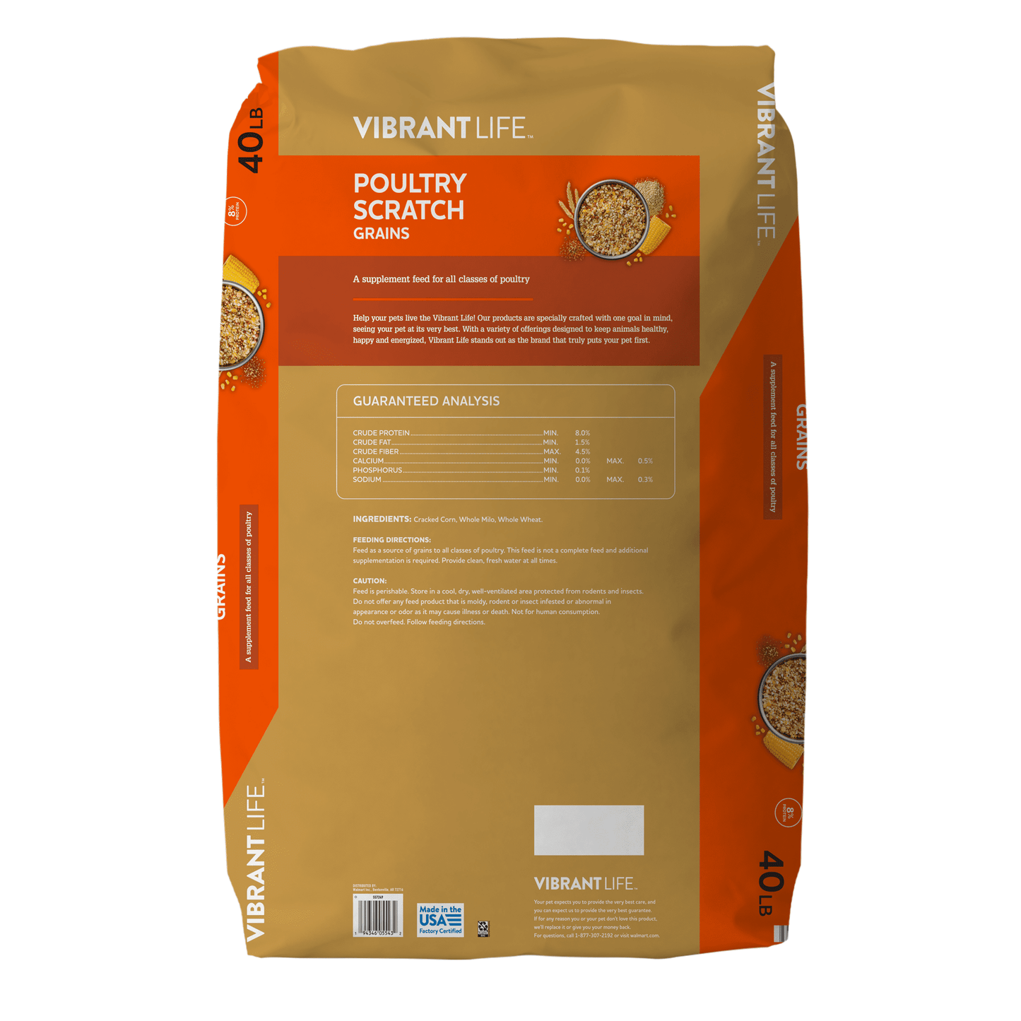 Poultry Scratch 40 Lb Bag