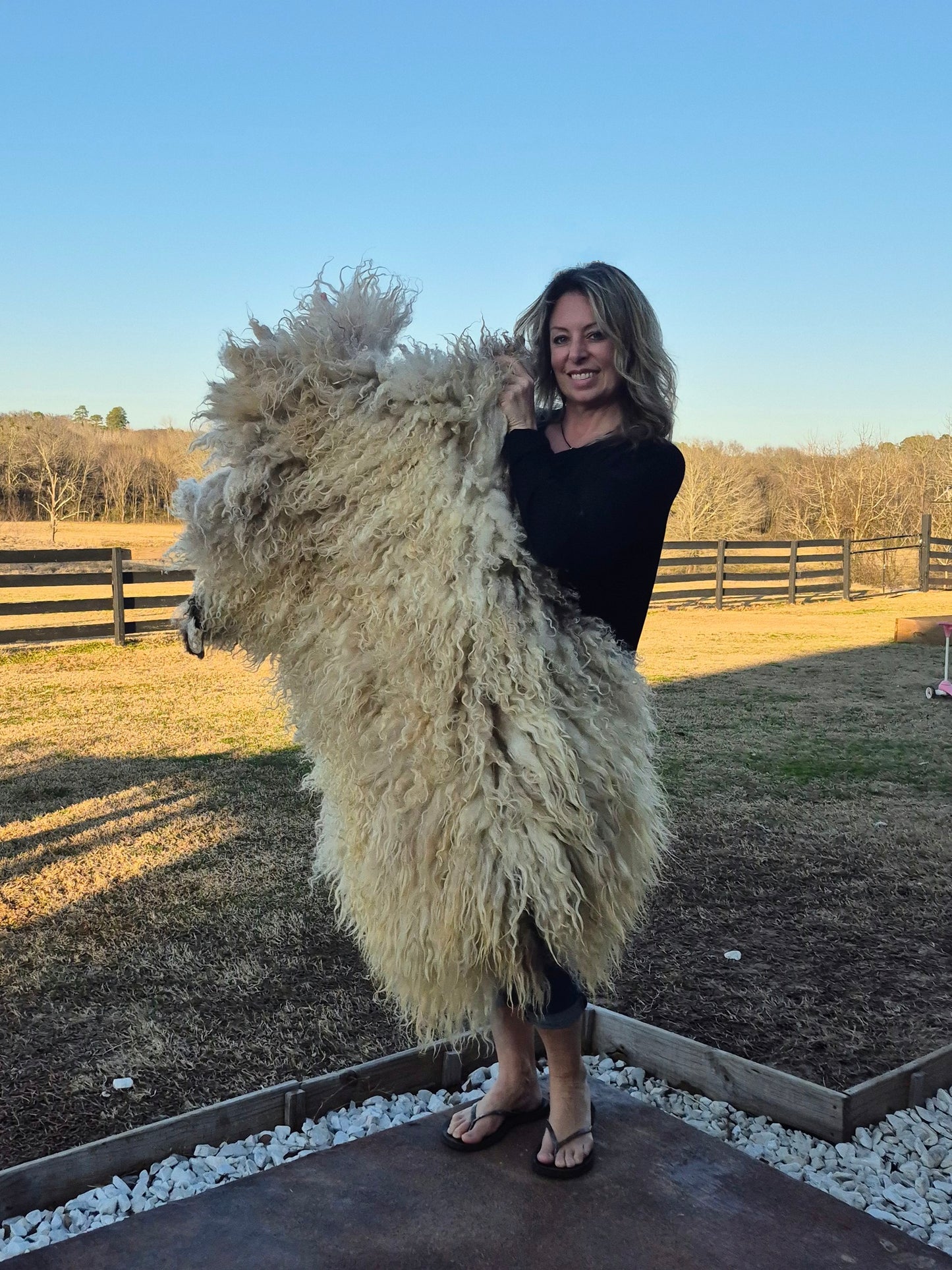 Shetland Sheepskin Rug (Max)