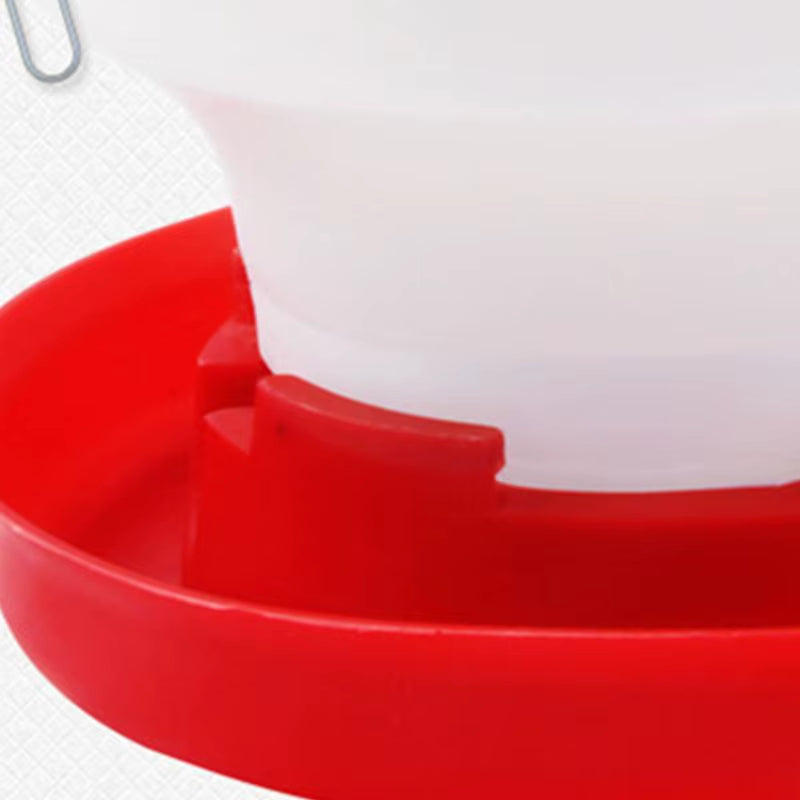 Automatic Chick Waterer Hanging Chicken Water Feeder Durable Plastic Poultry Drinker 1.5L 3L 8L Watering Supplies