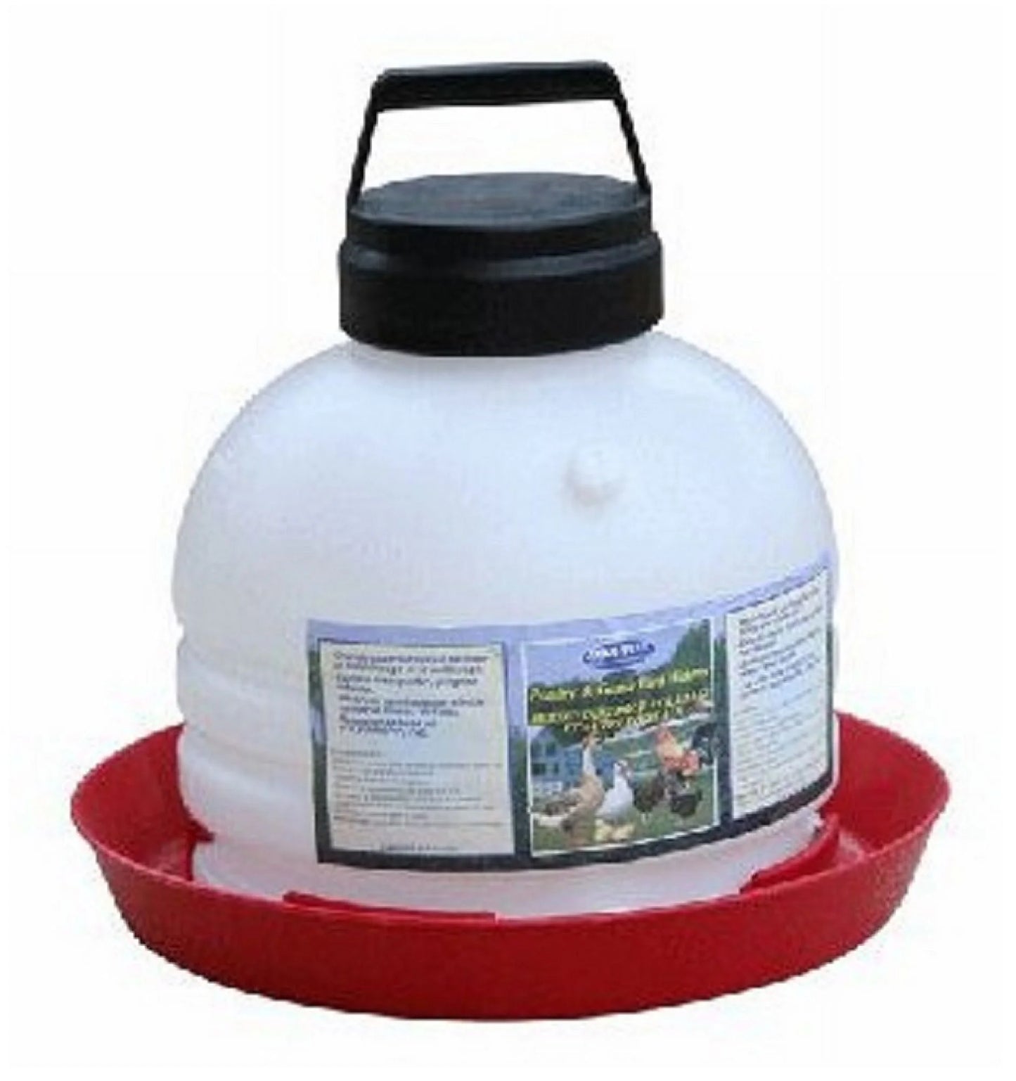 TOP-FILL POULTRY FOUNTAIN 3 GALLON