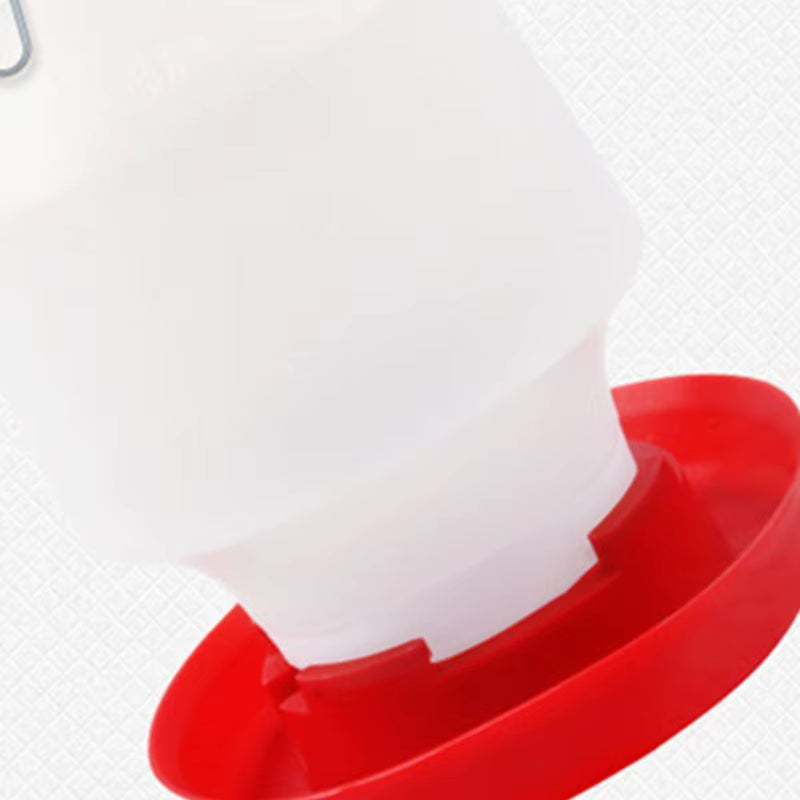Automatic Chick Waterer Hanging Chicken Water Feeder Durable Plastic Poultry Drinker 1.5L 3L 8L Watering Supplies