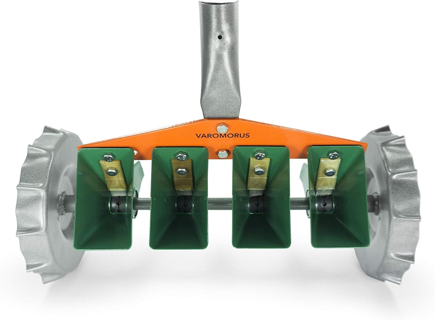 Metal Precision Manual Seeder for Vegetables Greens Onion Radish Beets (4-Row)
