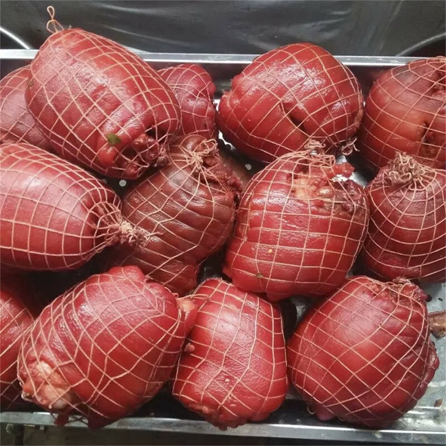 Meat Netting Roll Elastic Ham Sock Netting Pork Butcher Twine Net Braided Cotton Thread Household Kitchen Net Bag Packing Tools