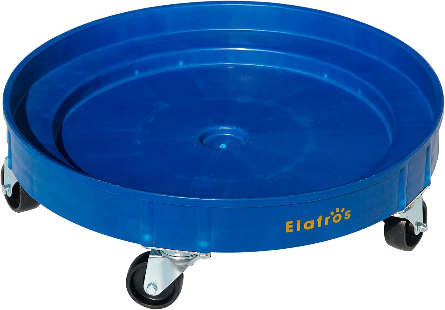30 Gallon and 55 Gallon Heavy Duty Plastic Drum Dolly – Durable Plastic Drum Cart 900 Lb. Capacity- Barrel Dolly with 5 Swivel Casters Wheel,Blue