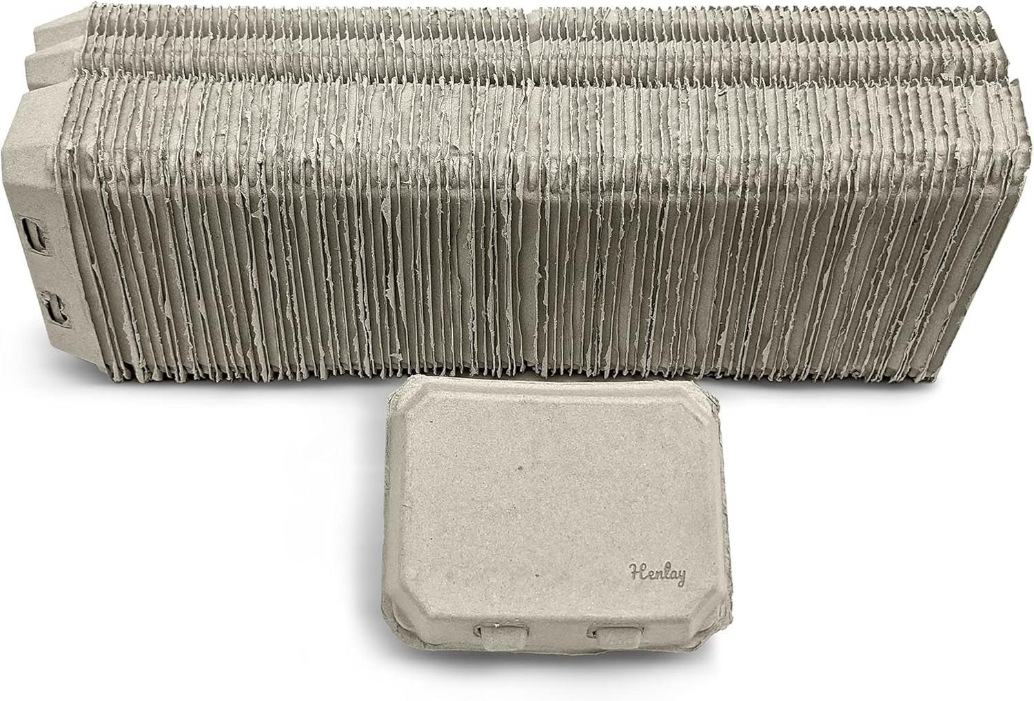 Half Dozen Egg Cartons-  Blank Flat Top Six Pack (100)