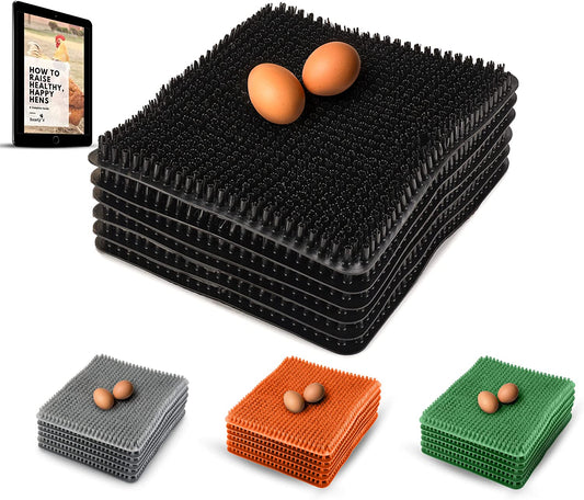 Chicken Nesting Box Pads X6 | Washable Plastic Nesting Box Liners | Chicken Bedding for Coop, Nesting Pads, Chicken Laying Boxes, Nesting Pads for Chicken Coop, Chicken Nesting Box Pads Ebook