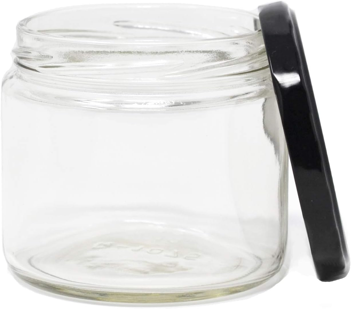 Clear Glass Salsa Jars, 12 Oz - Case of 12